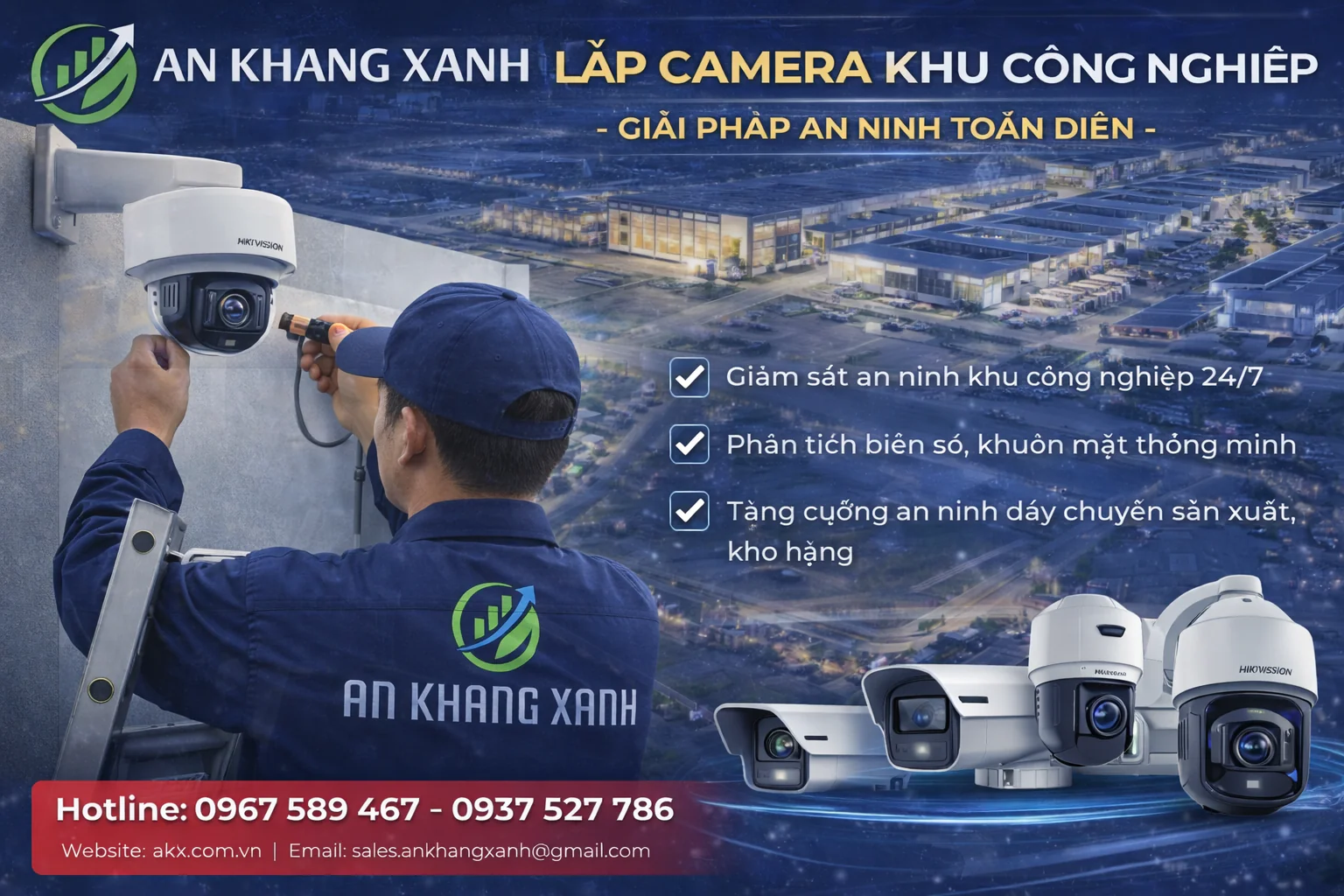 Lắp đặt camera Hikvision